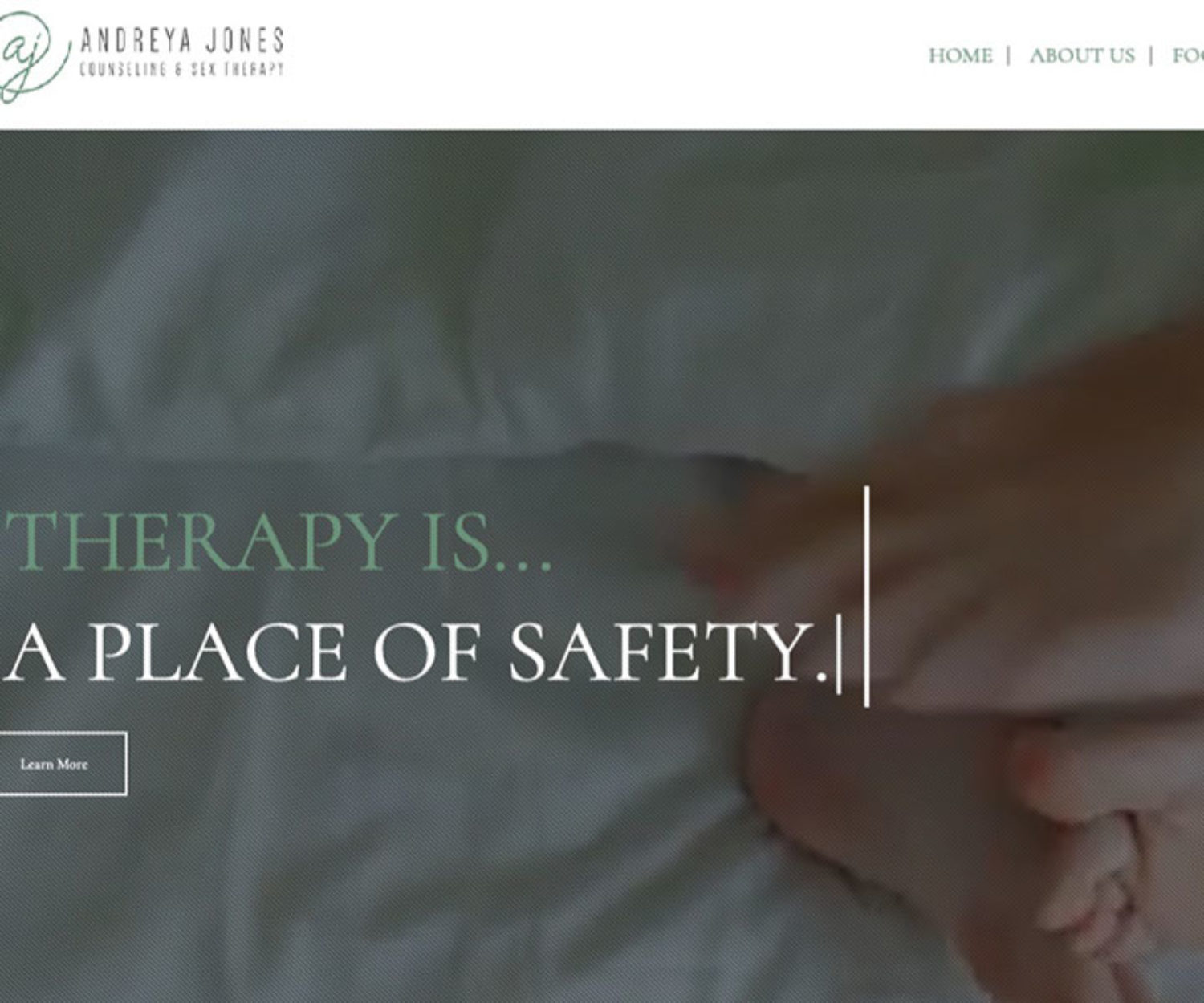 therapy website demo