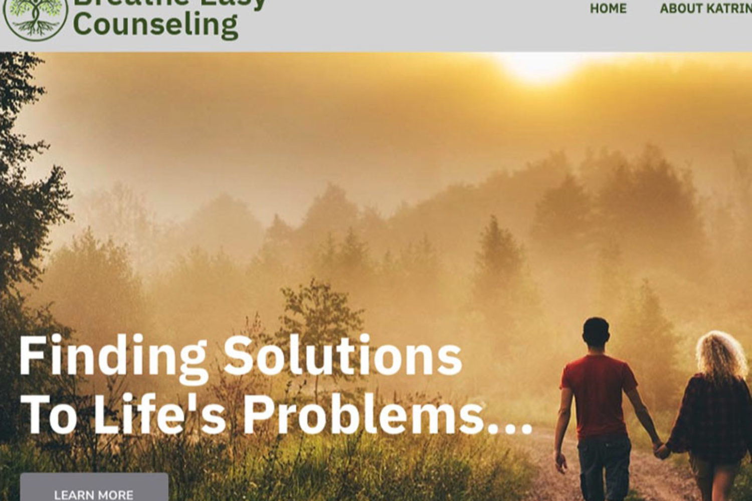 therapy website demo